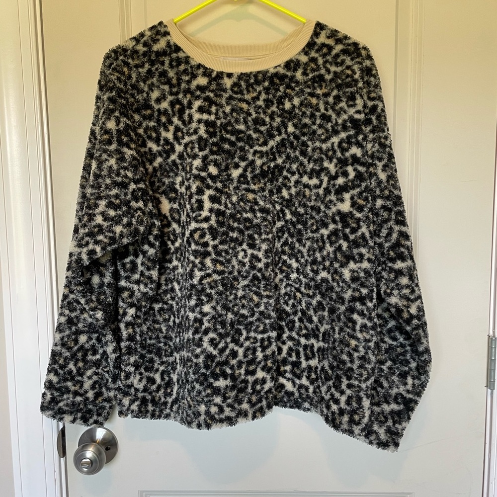 Leopard Print fleece